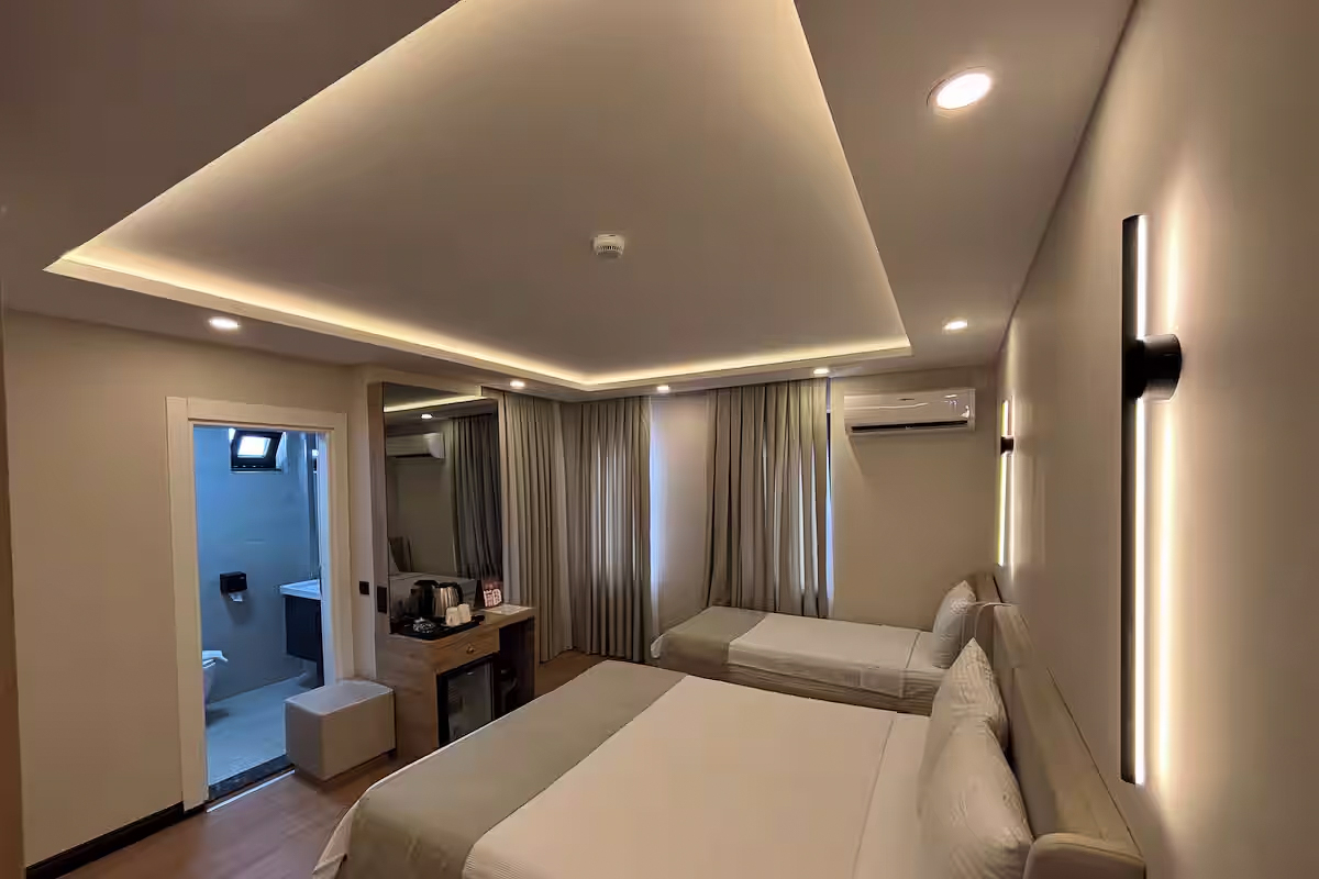 Balkonlu Aile Odası